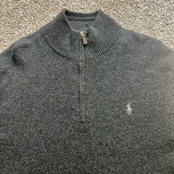Ralph Lauren Quarter Zip Pullover - Picture 4 of 6